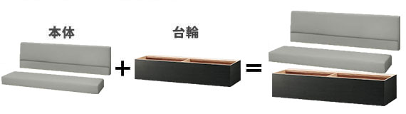 本体と台輪をそれぞれ選びます