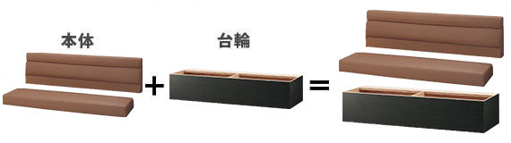 本体と台輪をそれぞれ選びます