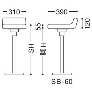 C-637 SB-60サイズ