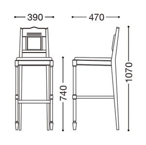 アスコット S75 サイズ