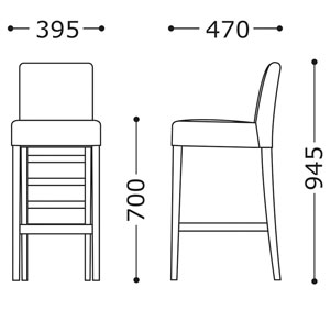 レスタックS70（棚付）サイズ