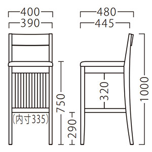 柵スタンド サイズ
