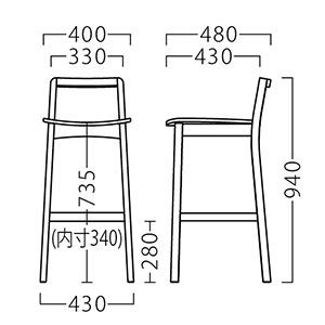 ソワレスタンドサイズ