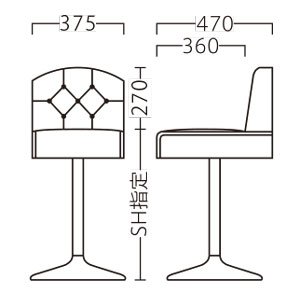 グラウルスタンドサイズ