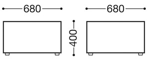 テネシースツール サイズ
