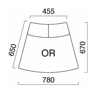 エニティOR（扇外コーナー）サイズ