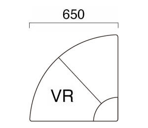 エニティVR（外コーナー）サイズ