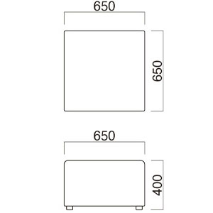 タイド角スツールサイズ