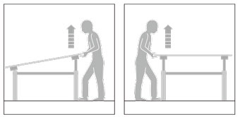 高さ調節 操作方法