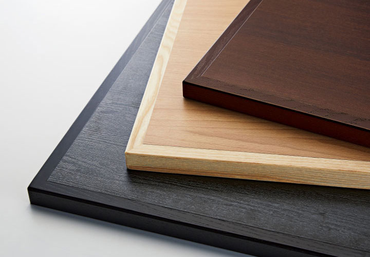 ST-004 メラミン化粧板/木縁巻き（20mm）