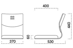 天草Ⅰ座椅子サイズ