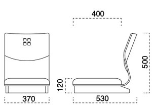 霧島Ⅰ座椅子サイズ